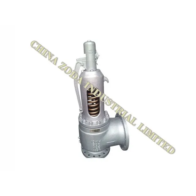 Stor åbning overtryksventil